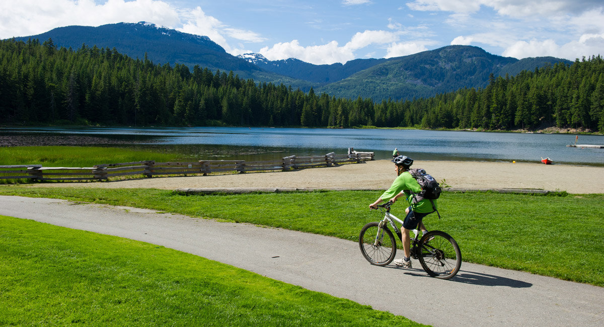 Lakeside views along the Valley Trail